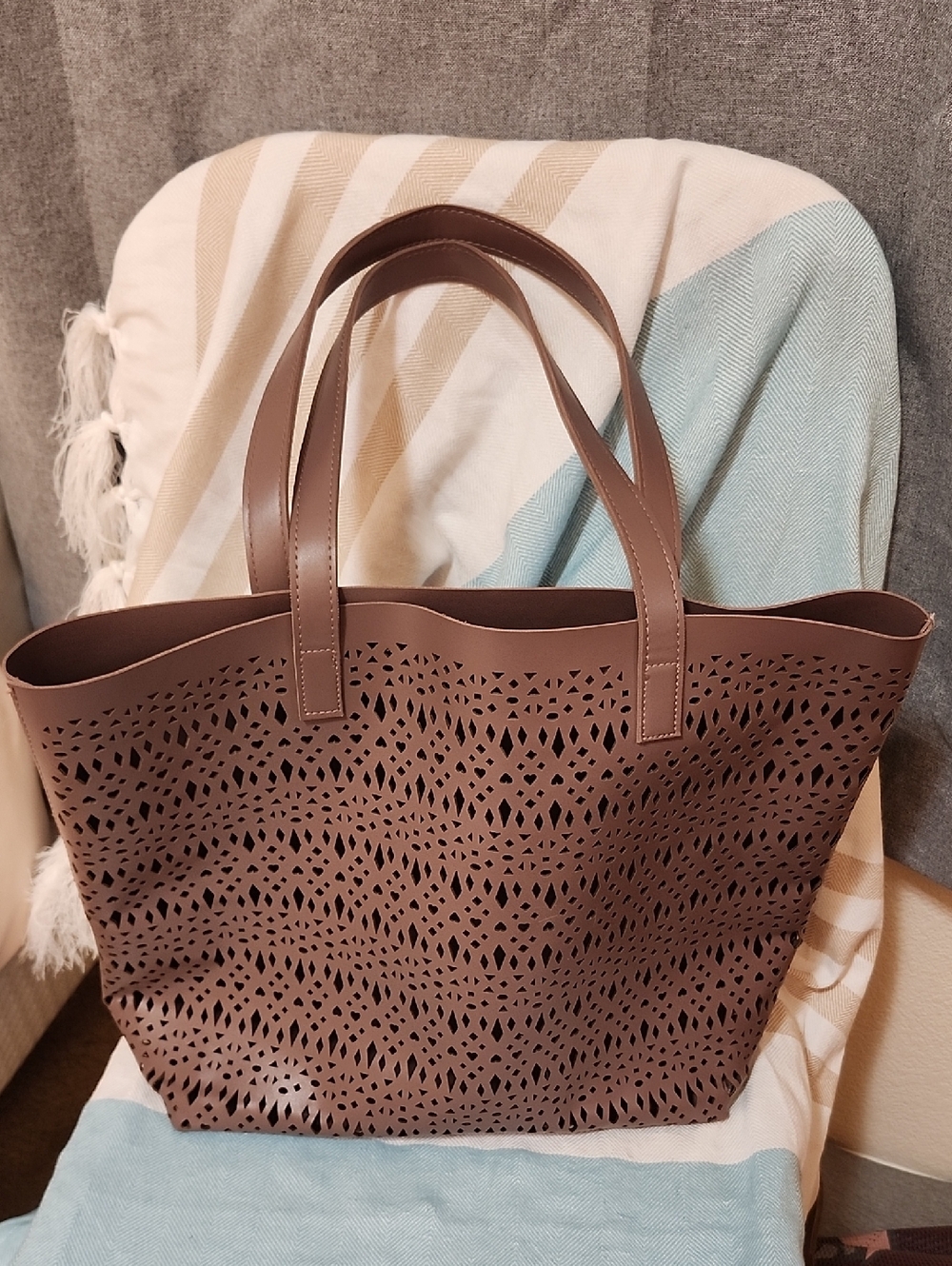 Laser-Cut Tote Bag